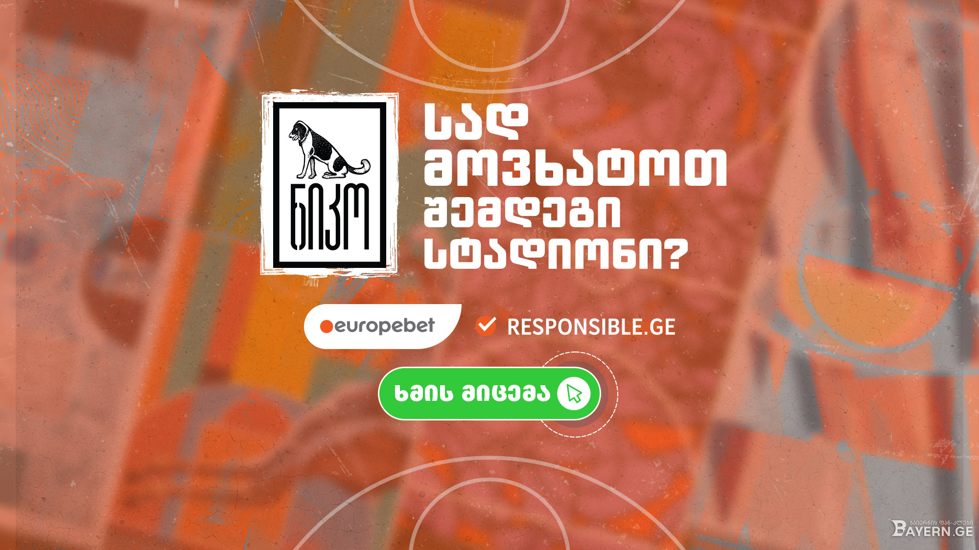 გვითხარი, სად მოვხატოთ შემდეგი სტადიონი?